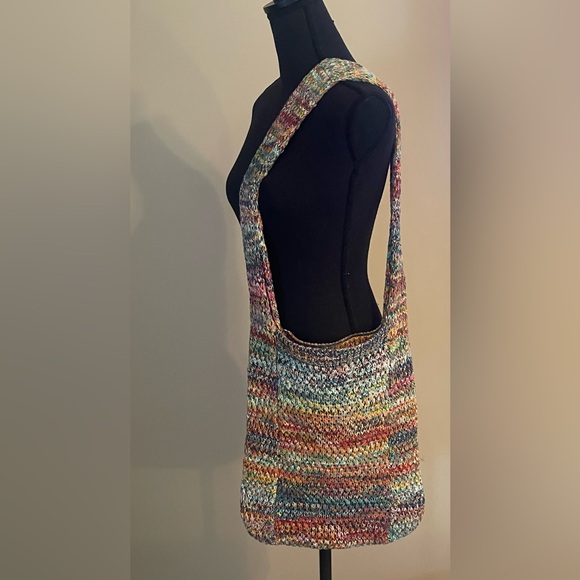 NWOT Johnny Was NAHAL Crochet Bag with Boho Flair 100%...